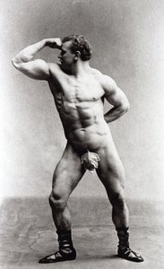 Culturista alemão Eugen Sandow