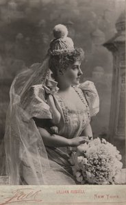 Retrato de Lilian Russel