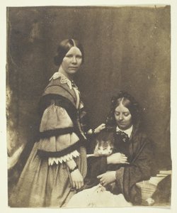 Sra. Craik Segurando Gato de Benjamin Mulock