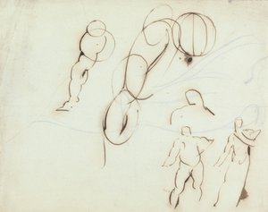 Estudos de figuras de Benjamin Robert Haydon