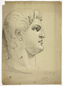 Cabeça de Nero no Museu Britânico de Benjamin Robert Haydon