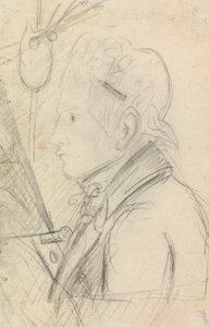 Portraid Study of a Young Man de Benjamin Robert Haydon