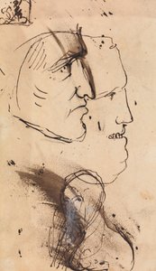 Estudos de Retrato de Benjamin Robert Haydon