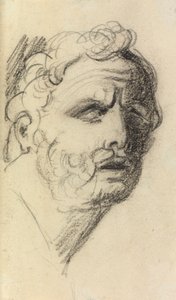 Estudo do Retrato de um Homem de Benjamin Robert Haydon