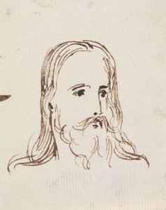 Estudo Para, a Entrada de Cristo em Jerusalém de Benjamin Robert Haydon