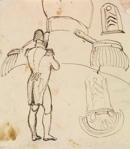 Estudo para Napoleão Bonaparte de Benjamin Robert Haydon
