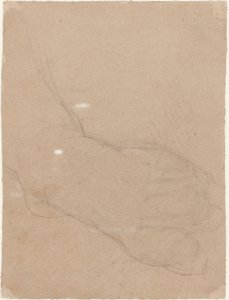Estudo de um pé [verso] de Benjamin Robert Haydon