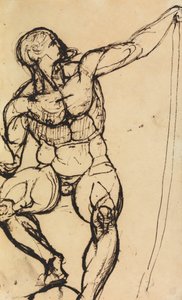 Estudo de um Nu Masculino de Benjamin Robert Haydon