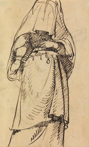 Estudo de uma mulher velada de Benjamin Robert Haydon
