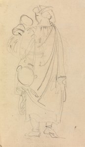 Estudo de uma Mulher, Carrying a Child de Benjamin Robert Haydon