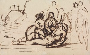 Estudo da Pieta de Benjamin Robert Haydon