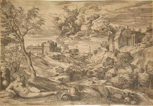 Medoro e Angelica de Benjamin Thomas Pouncy