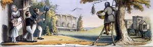 Enxame, da abelha em ilustrações gráficas de animais - mostrando sua utilidade para o homem em seu emprego durante a vida e usa após a morte, c.1845 de Benjamin Waterhouse Hawkins