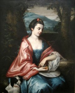 Ann Allen, mais tarde Sra. John Penn de Benjamin West