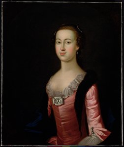 Ann Inglis, c.1757 (óleo sobre tela) de Benjamin West