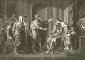 Banimento de Cleombrotus de Benjamin West