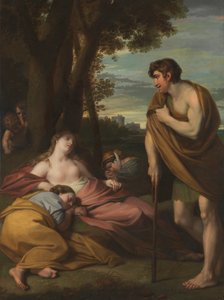 Cymon e Iphigenia de Benjamin West