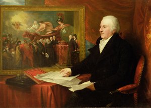 John Eardley Wilmot (1709-92) 1812 (óleo sobre tela) de Benjamin West
