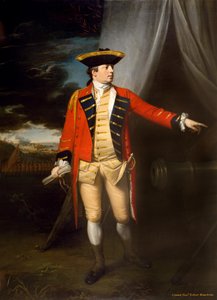 Major-general (mais tarde tenente-general) O honorável Robert Monckton (1726-1782), na tomada de Martinica, 1762, c.1763-64