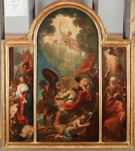 A conversão de São Paulo, c.1786 de Benjamin West