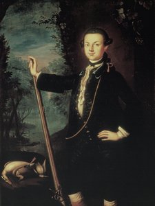 Thomas Mifflin (1744-1800), c.1757-59 (óleo sobre tela) de Benjamin West