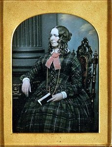 Mary Emma Roper (daguerreótipo) de Benjamin West and Edward Kilburn