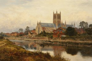 Catedral de Worcester, 1897
