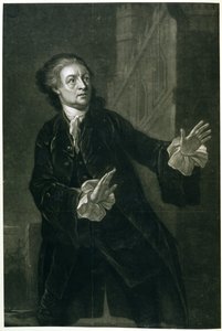 David Garrick (1717-1779) como Hamlet