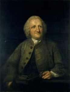 John Dollond, meados do século XVIII (óleo sobre tela) de Benjamin Wilson
