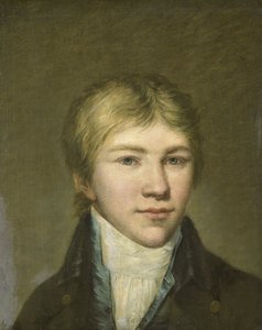 Retrato de Hendrik Arend van den Brink com a idade de 17 anos de Benjamin Wolff