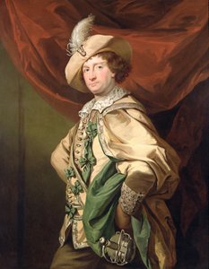 Henry Woodward como Petruchio, c.1773-74