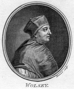 Thomas Wolsey c1475-1530, estadista inglês.