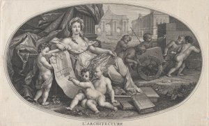 Arquitetura, 1690. de Benoit Audran I