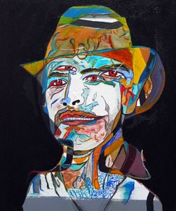 Surportrait : Marcos Alejandro Rosas Jassan, 2014 (óleo sobre tela)