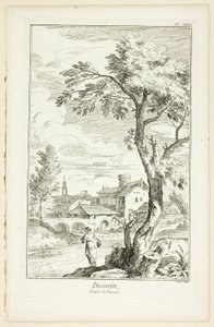 Design: Landscape Study, da Encyclopédie de Benoit Louis Prevost