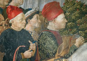 Procissão dos Reis Magos a Belém de Benozzo di Lese di Sandro Gozzoli