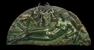 La nymphe de Fontainebleau - a ninfa de ... de Benvenuto Cellini
