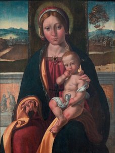 Dinamarquesa:  Madonna med Barnet A Virgem e o Menino