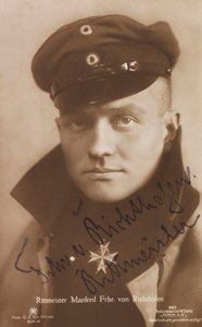 Retrato de Manfred von Richthofen 1892-1918, 1918. de Berlin . Photo studio C. J.