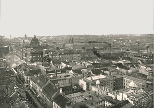 Panorama da cidade de Berlim, Alemanha, 1895. de Berlin Photographic Co