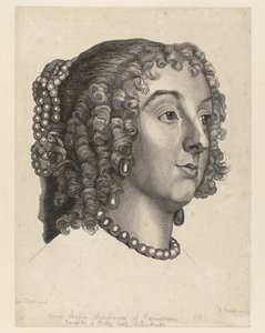 Retrato de Anna Sophia de Carnarvon de Bernard Baron