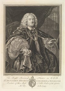 O Reverendíssimo Pai em Deus, Dr. Benjamin Hoadly, Lorde Bispo de Winchester, Prelado..., 1743.
