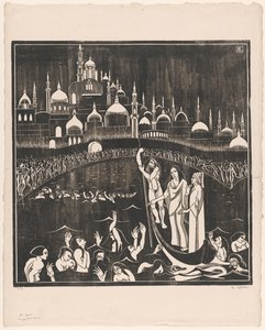 De Hel (título original no objeto) de Bernard Essers (signed by artist)