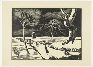 Cara de inverno, fólio de Bernard Essers