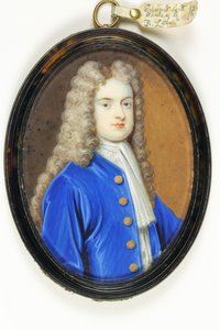 Edward Lord Harley (aguarela em velino)