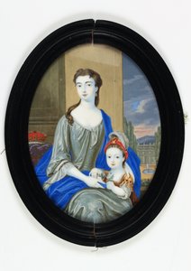Lady Catherine Darnley, Duquesa de Buckingham (esmalte)