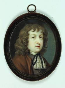 Samuel Cooper (aguarela em marfim) de Bernard III Lens