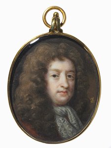 Retrato de Samuel Butler, c. 1715-20. de Bernard Lens