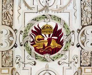 Salamandre (distintivo de François I) por Bernard Palissy