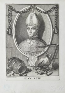 Antipapa João XXIII Baldassare Cossa, 1713. de Bernard Picart